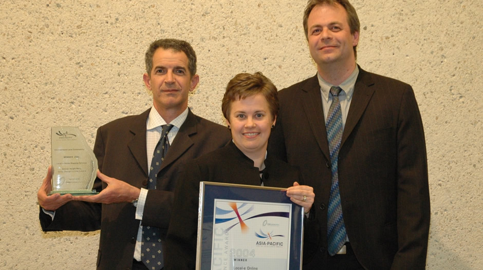 National Spatial Award for Local-e e-Mapping